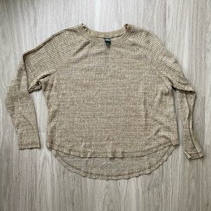 Wild Fable Waffle Tee Small